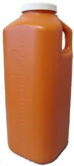 24 Hour Urine Specimen Collection Container McKesson Polypropylene 3,000 mL (101 oz.) Screw Cap Unprinted NonSterile