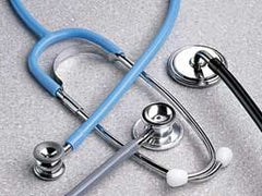 American Diagnostic Corp Classic Stethoscope Proscope™ Blue 1-Tube 21 Inch Tube Double-Sided Chestpiece