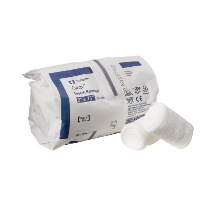 Cardinal Conforming Bandage Curity™ Cotton / Polyester 1-Ply 2 X 75 Inch Roll Shape NonSterile