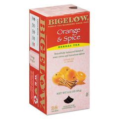 Bigelow® Orange and Spice Herbal Tea, 28/Box