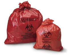 Medegen Medical Products LLC Biohazard Waste Bag Medegen Medical Products 44 gal. Red Bag Polyethylene 38 X 45 Inch - M-188884-3382 - Case of 200