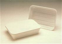 Medegen Medical Products LLC Lid Medegen White, Nonslip Handle Gripping Area