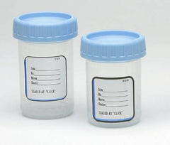 Medegen Medical Products LLC Specimen Container for Pneumatic Tube Systems ClikSeal™ Polypropylene 90 mL (3 oz.) Screw Cap NonSterile