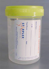 Medegen Medical Products LLC Specimen Container Starplex® Polypropylene 120 mL (4 oz.) Screw Cap Sterile in OR Ready Peel Pouch