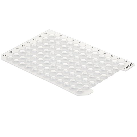 PANTek Technologies LLC 96-Well Cap Mat Thermo Scientific™ Nunc™ Natural, Round Well For 96-well Plates with Shared Wall Technology - M-997762-498 - Case of 50