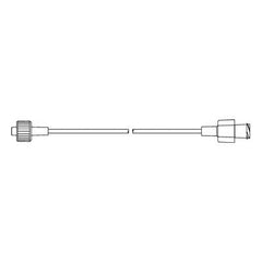 Smiths Medical Extension Set Mini-Vol™ 36 Inch Tubing 0.2 mL Priming Volume DEHP - M-237518-4518 - Case of 50