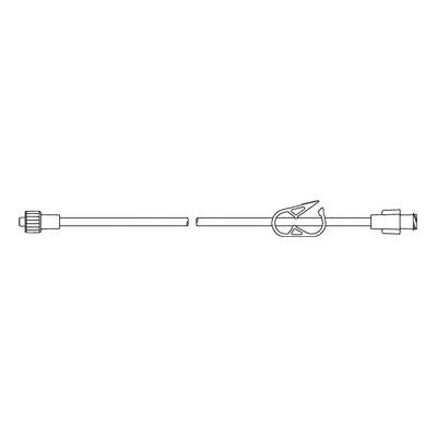 Smiths Medical Extension Set Low-Vol™ 60 Inch Tubing 2.4 mL Priming Volume DEHP - M-340096-4800 - Case of 25