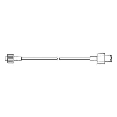 Smiths Medical Extension Set Mini-Vol™ 60 Inch Tubing 0.28 mL Priming Volume DEHP - M-507799-2843 - Case of 50