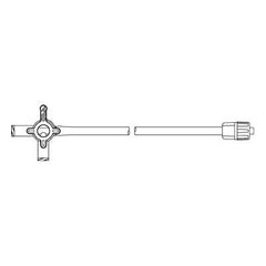 Smiths Medical Extension Set Hi-Flo™ 33 Inch Tubing 7.1 mL Priming Volume DEHP - M-217232-4738 - Case of 50