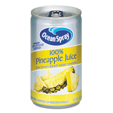 Ocean Spray® 100% Juice, Pineapple, 5.5 oz Can
