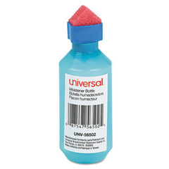 Universal® Squeeze Bottle Moistener, 2 oz, Blue