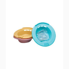 Medegen Medical Products LLC Sitz Bath Round Rose Polypropylene 2000 mL Bag Graduated, 500 mL Increments up to 2000 mL