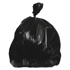 Heritage Linear Low-Density Can Liners, 45 gal, 0.55 mil, 40" x 46", Black, 250/Carton