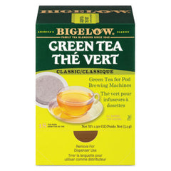 Bigelow® Green Tea Pods, 1.90 oz, 18/Box