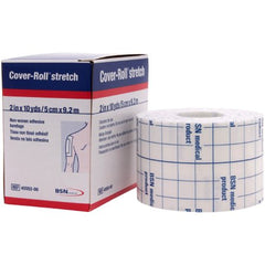 BSN Medical Dressing Retention Tape Cover-Roll® Stretch Radio-transparent Nonwoven Polyester 2 Inch X 10 Yard White NonSterile