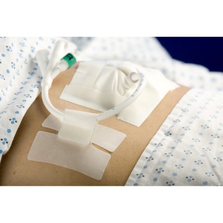 M.C. Johnson Holder, Tube Cath-Secure™ Single Hook and Loop Tab, Hypoallergenic Tape, Butterfly Design