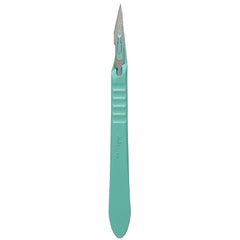 Miltex Scalpel Miltex® No. 11 Stainless Steel / Plastic Classic Grip Handle Sterile Disposable - M-192678-2039 - Each