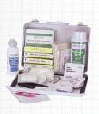 Medique Products First Aid Cabinet Floor Standing Stainless Steel Without Shelves
