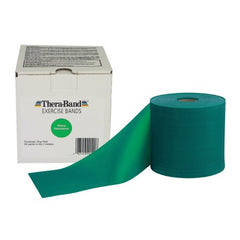 Performance Health Exercise Resistance Band Thera-Band® Green 6 Inch X 50 Yard Level 3 Resistance