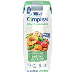 Nestle Healthcare Nutrition Tube Feeding Formula Compleat® 8.45 oz. Carton Ready to Use Unflavored Adult