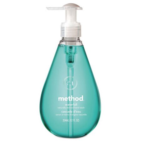 Method® Gel Hand Wash, Waterfall, 12 oz Pump Bottle