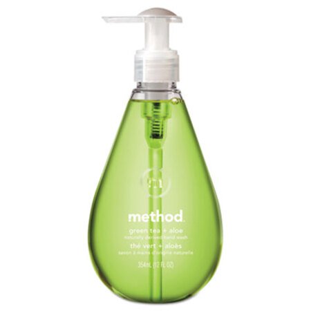Method® Gel Hand Wash, Green Tea and Aloe, 12 oz Pump Bottle