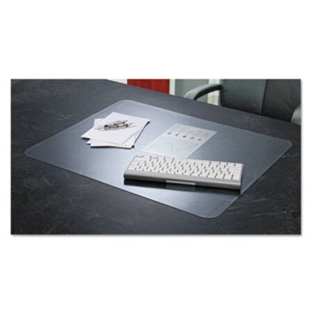 Artistic® KrystalView Desk Pad with Antimicrobial Protection, 24 x 19, Matte Finish, Clear