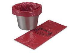 Kick Bucket Liner McKesson 7 - 10 gal. Red Bag 8 X 12 X 24 Inch - M-194671-3687 - Case of 500