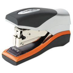 Swingline® Optima 40 Compact Stapler, 40-Sheet Capacity, Black/Silver/Orange