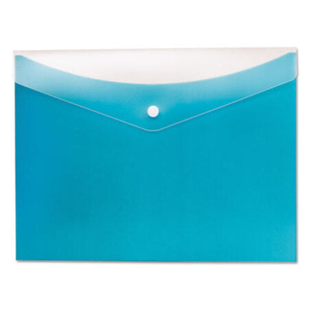 Pendaflex® Poly Snap Envelope, Snap Closure, 8.5 x 11, Blueberry