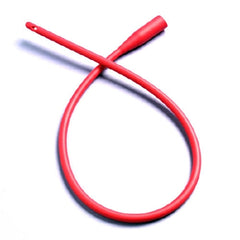 Teleflex LLC Urethral Catheter Rusch® Robinson / Nelaton Tip Red Rubber 28 Fr. 16 Inch