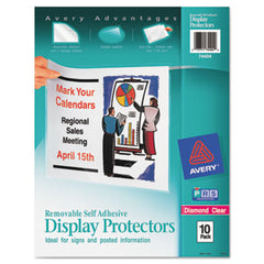 Avery® Top-Load Display Sheet Protectors, Letter, 10/Pack