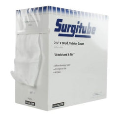 Derma Sciences Tubular Retainer Dressing Surgitube® Cotton 2-5/8 Inch X 50 Yard Size 4 White Arm / Lower Leg NonSterile
