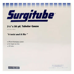 Derma Sciences Tubular Retainer Dressing Surgitube® Cotton 3-5/8 Inch X 50 Yard Size 5 White Leg / Thigh / Head NonSterile