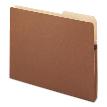 Smead® Redrope Drop Front File Pockets, 1.75" Expansion, Letter Size, Redrope, 25/Box