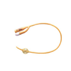 Teleflex LLC Foley Catheter PureGold® 2-Way Coude Tip 5 cc Balloon 16 Fr. PTFE (Teflon) Coated Latex