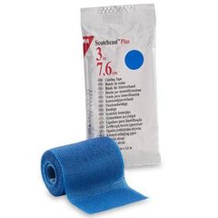 3M Ortho Cast Tape 3M™ Scotchcast™ Plus 3 Inch X 12 Foot Fiberglass Blue