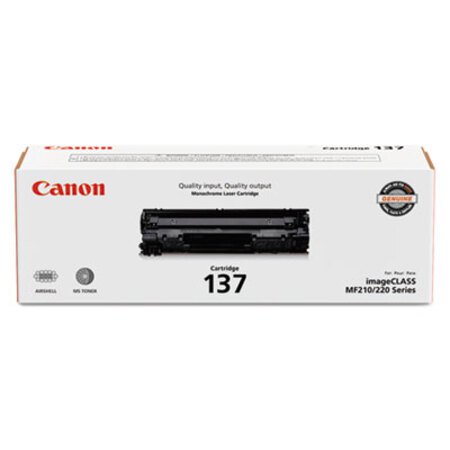 Canon® 9435B001 (137) Toner, 2,400 Page-Yield, Black