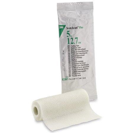 3M Ortho Cast Tape 3M™ Scotchcast™ Plus 5 Inch X 12 Foot Fiberglass Wh ...