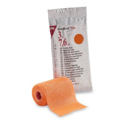 3M Ortho Cast Tape 3M™ Scotchcast™ Plus 3 Inch X 12 Foot Fiberglass Bright Orange