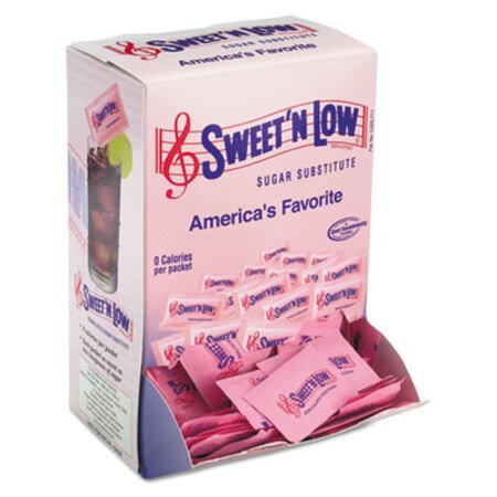 N Low® Zero Calorie Sweetener, 1 g Packet, 400 Packet/Box, 4 Box/Carton