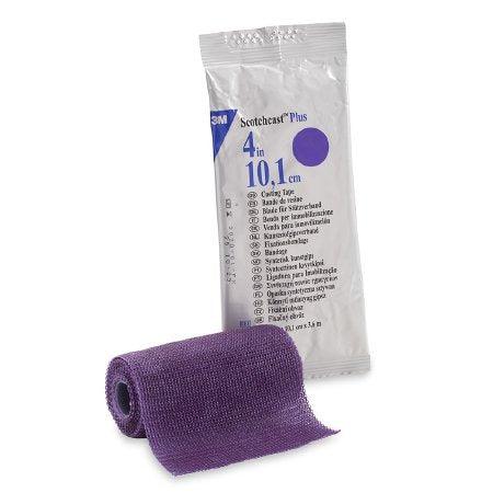 3M Ortho Cast Tape 3M™ Scotchcast™ Plus 4 Inch X 12 Foot Fiberglass Purple