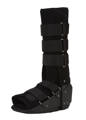 Orthozone Walking Boot, Tall - Black