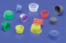 Cardinal Ezee-topper™ Tube Cap Polyethylene Natural For 12/13 mm Tubes - M-1121771-531 - Case of 10000
