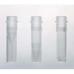 Cardinal Microcentrifuge Tube Conical Bottom Plain 1.5 mL Without Color Coding Snap Cap Polypropylene Tube - M-1121323-1497 - Case of 10