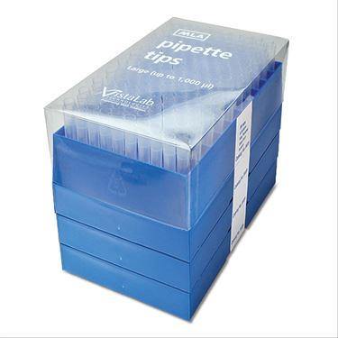 1mL Racked Pipette Tips 1mL • 250 Tips/Rack, 4 Racks/Pack ,1000 / pk - Axiom Medical Supplies