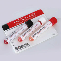 Streck Laboratories Hematology Control Cell-Chex Auto Body Fluid Cell Count Level 1, 2, 3 3 X 3 mL - M-778824-4553 | Each