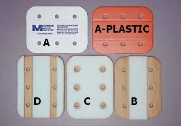 Morrison Medical Products General Purpose Splint Folding Splint Cardboard Brown / White 12 Inch Length