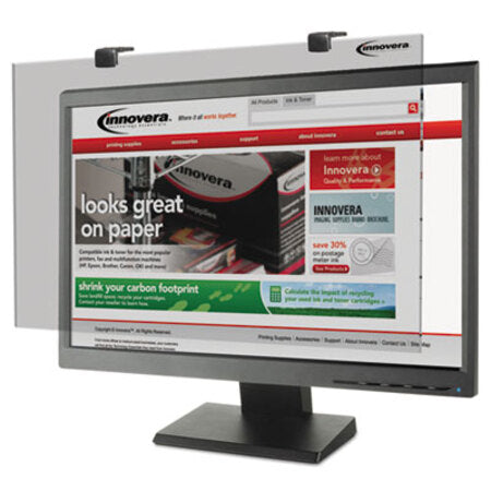 Innovera® Protective Antiglare LCD Monitor Filter, 21.5"-22" Widescreen LCD, 16:9/16:10