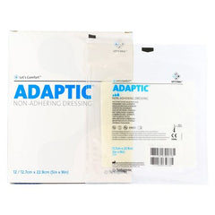 Systagenix Wound Management Impregnated Non-Adherent Dressing Adaptic™ 5 X 9 Inch Cellulose Acetate Mesh Petrolatum Emulsion Sterile